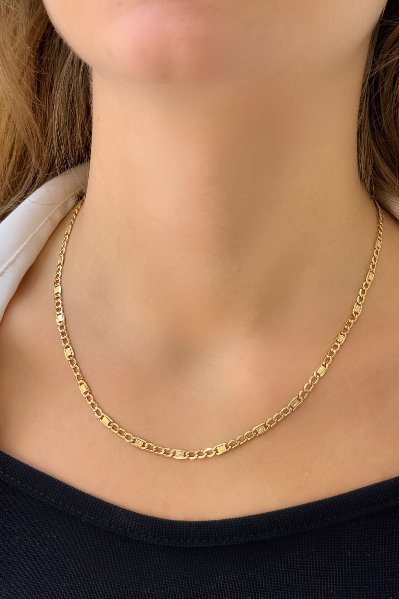 14 Ayar Altın Zincir (45cm)