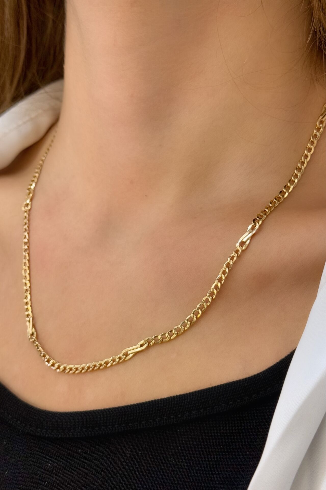 14 Ayar Altın Zincir (50cm)