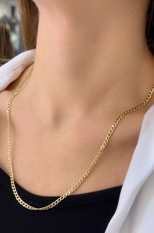 14 Ayar Altın Zincir (55cm)