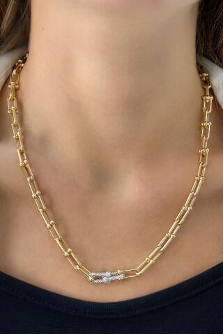 14 Ayar Altın Kolye