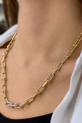 14 Ayar Altın Kolye