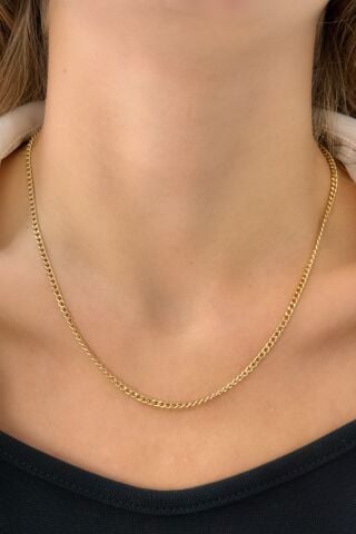 14 Ayar Altın Zincir (50cm)