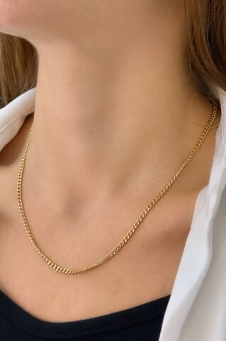 14 Ayar Altın Zincir (50cm)