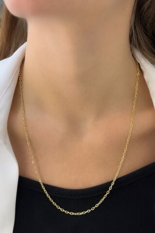 14 Ayar Altın Zincir (55cm)