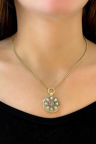 14 Ayar Sarı Altın Kolye