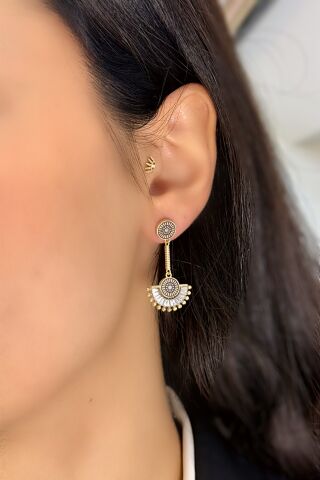 14 Ayar Altın Otantiq Küpe