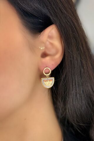 14 Ayar Altın Otantiq Küpe