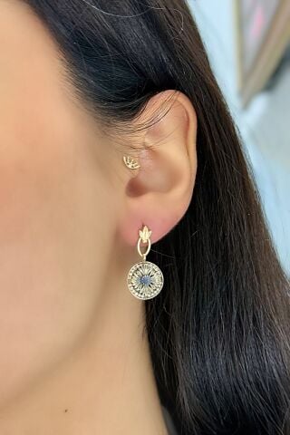 14 Ayar Altın Otantiq Küpe