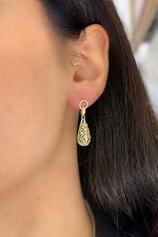 14 Ayar Altın Otantiq Küpe