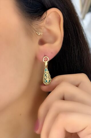 14 Ayar Altın Otantiq Küpe