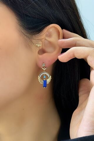 14 Ayar Altın Otantiq Küpe