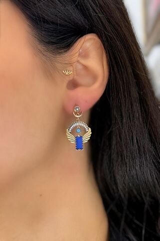 14 Ayar Altın Otantiq Küpe