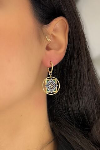 14 Ayar Altın Otantiq Küpe