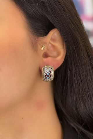 14 Ayar Altın Otantiq Küpe