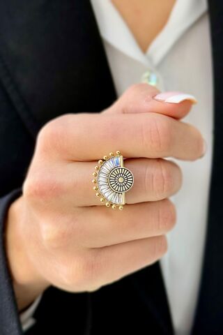 14 Ayar Altın Otantiq Yüzük