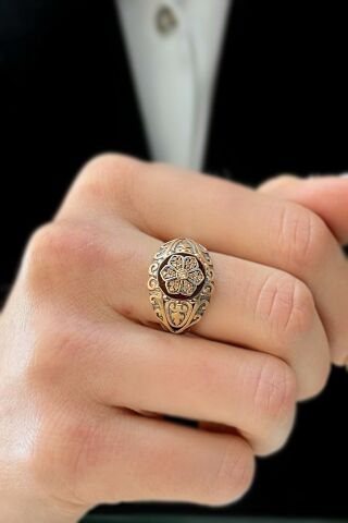 14 Ayar Altın Otantiq Yüzük