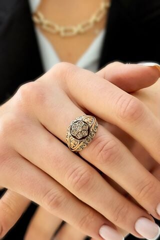 14 Ayar Altın Otantiq Yüzük