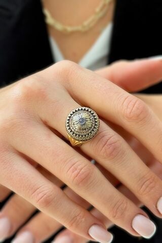 14 Ayar Altın Otantiq Yüzük