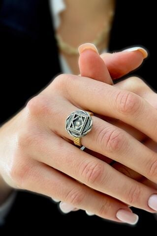 14 Ayar Altın Otantiq Yüzük