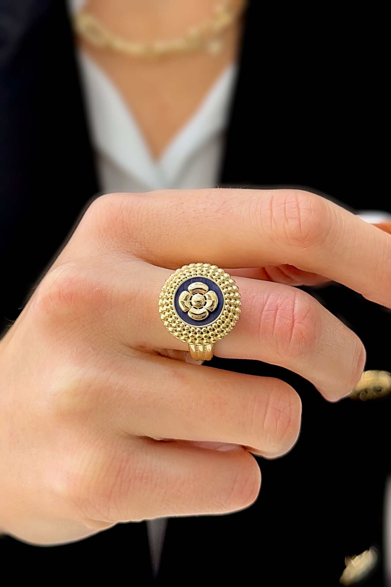 14 Ayar Altın Otantiq Yüzük