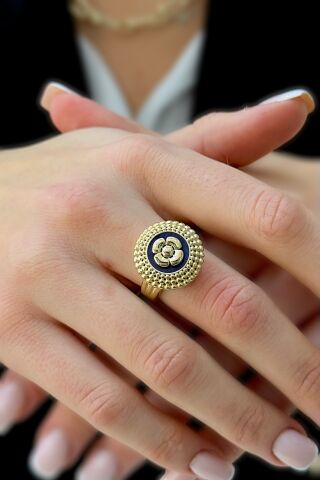 14 Ayar Altın Otantiq Yüzük