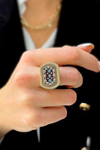 14 Ayar Altın Otantiq Yüzük