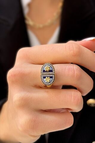 14 Ayar Altın Otantiq Yüzük