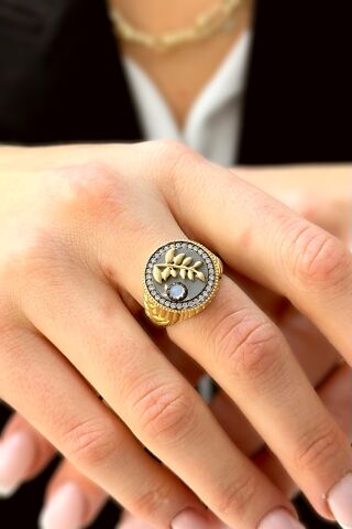 14 Ayar Altın Otantiq Yüzük