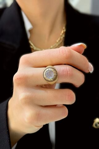 14 Ayar Altın Otantiq Yüzük