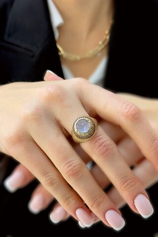 14 Ayar Altın Otantiq Yüzük