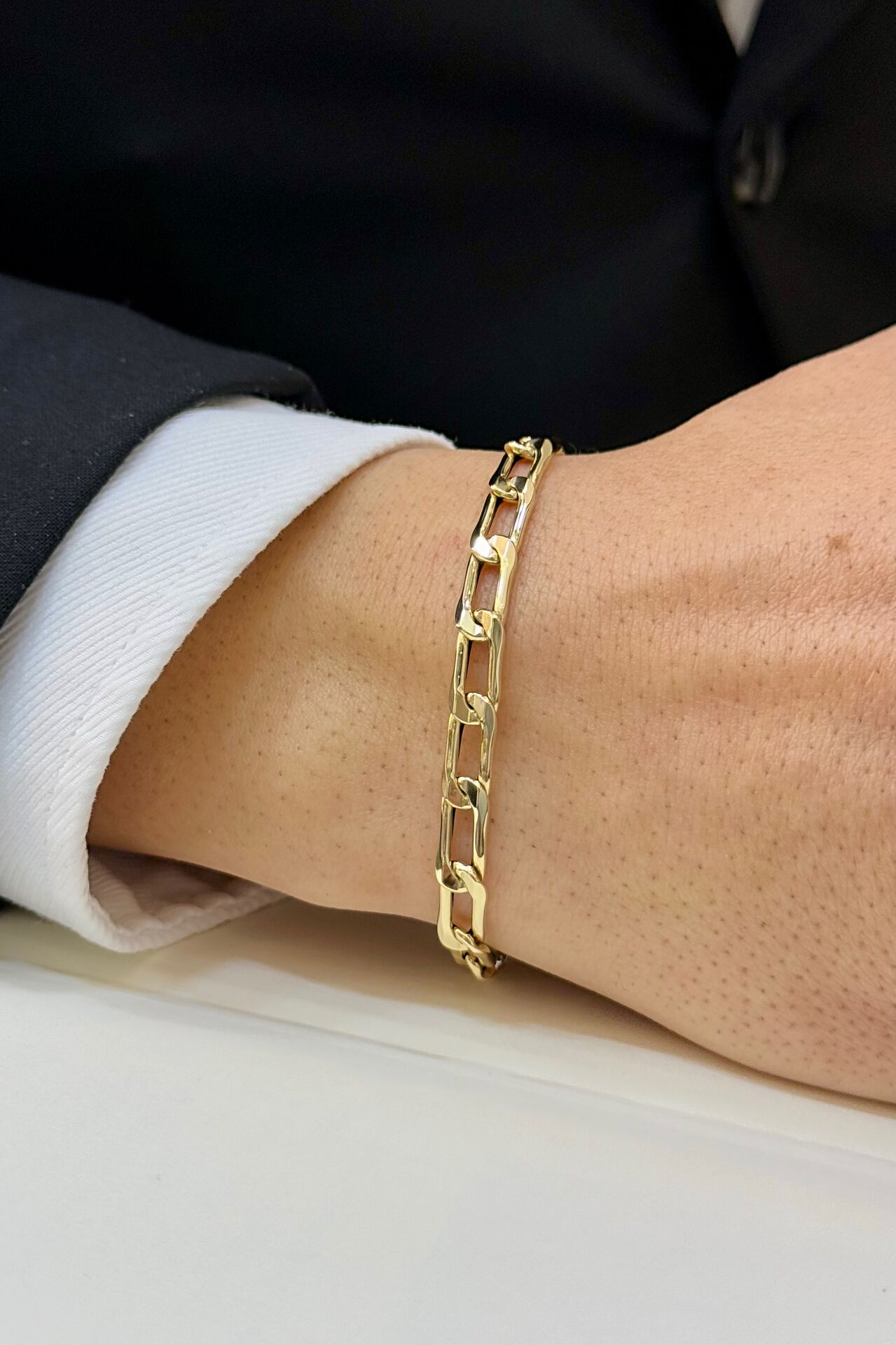 14 Ayar Altın Erkek Bileklik