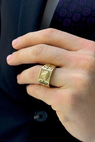 14 Ayar Altın Erkek Yüzük