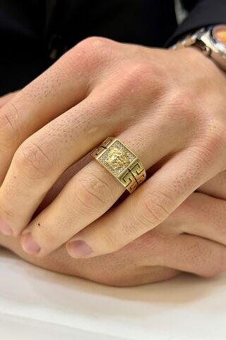 14 Ayar Altın Erkek Yüzük