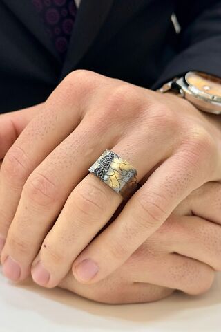 14 Ayar Altın Erkek Yüzük