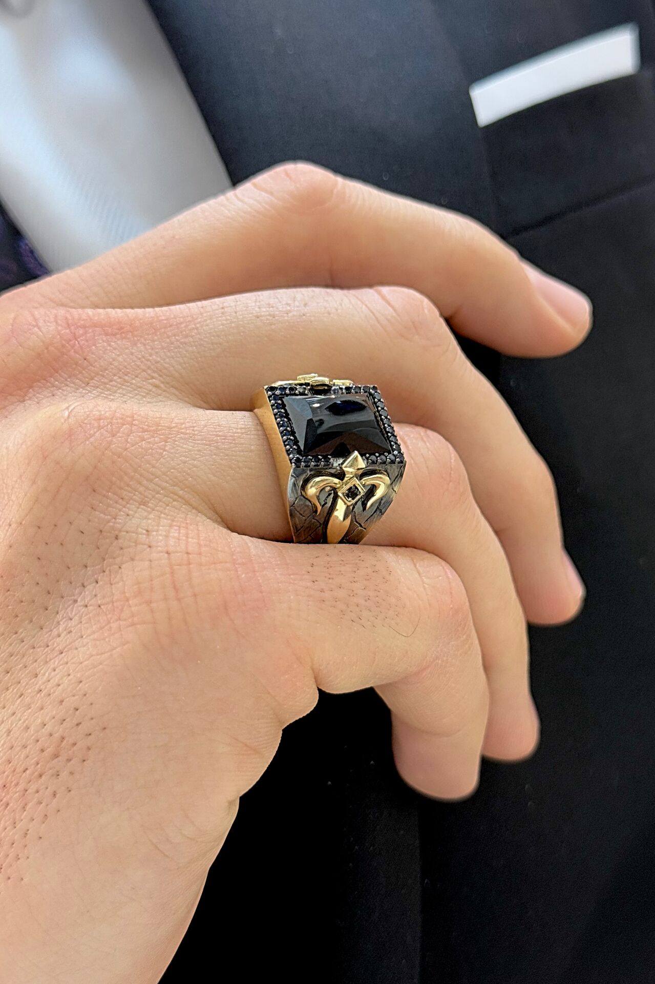 14 Ayar Altın Erkek Yüzük