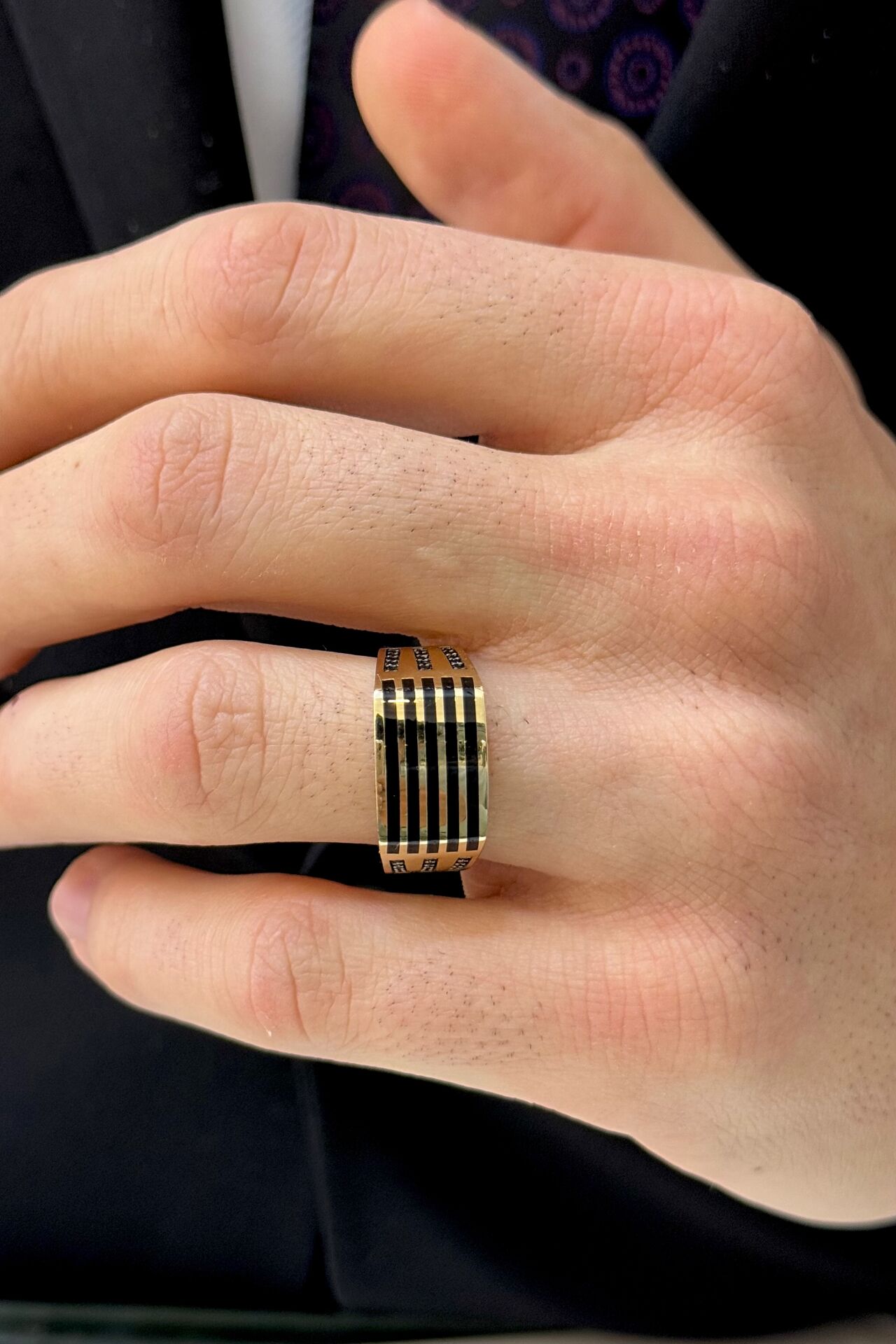 14 Ayar Altın Erkek Yüzük