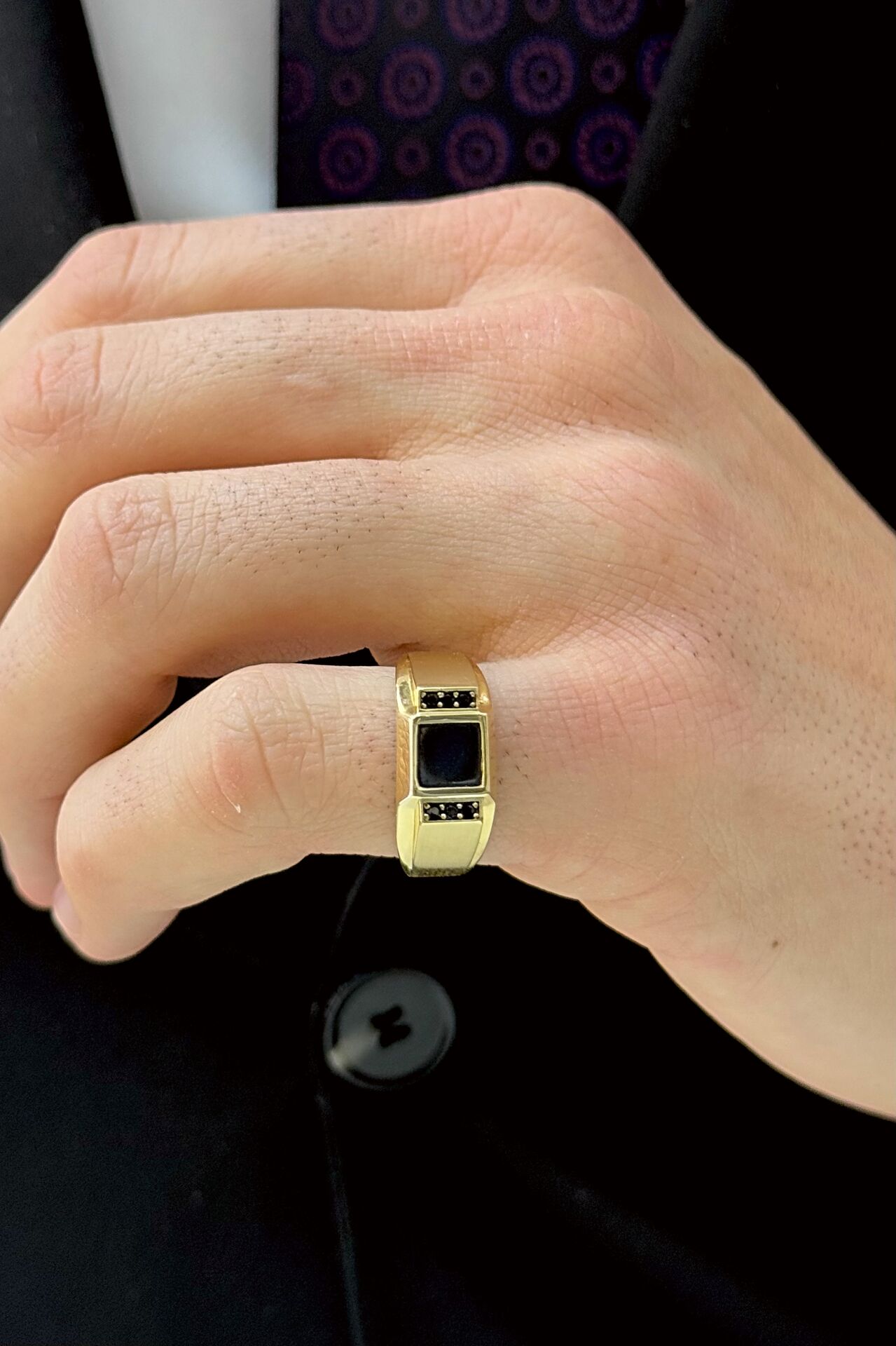 14 Ayar Altın Erkek Yüzük