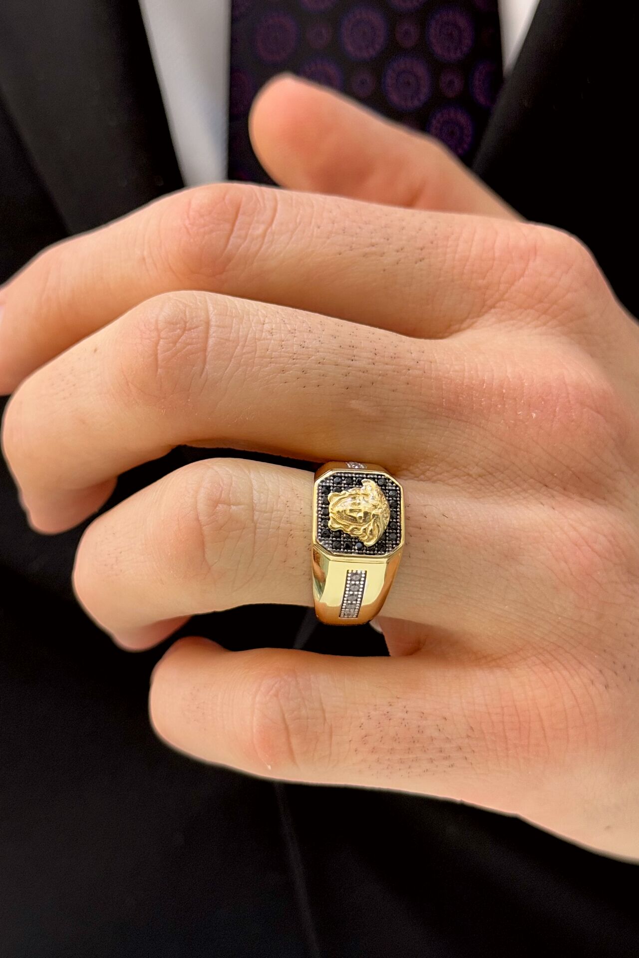 14 Ayar Altın Erkek Yüzük