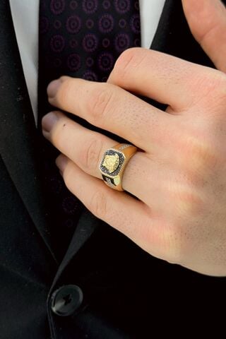 14 Ayar Altın Erkek Yüzük