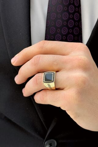 14 Ayar Altın Erkek Yüzük