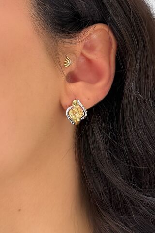 14 Ayar Altın Küpe