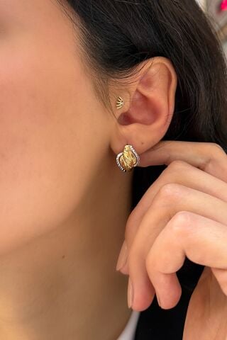 14 Ayar Altın Küpe