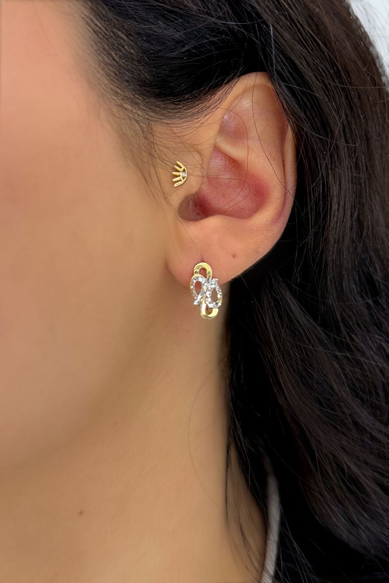 14 Ayar Altın Küpe