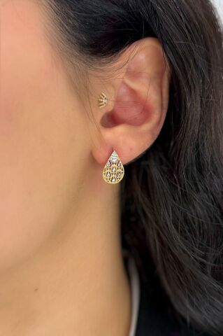 14 Ayar Altın Küpe