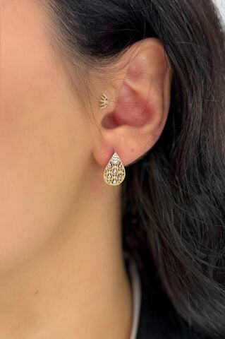 14 Ayar Altın Küpe