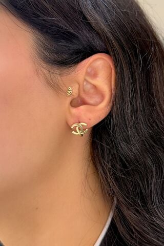 14 Ayar Altın Küpe