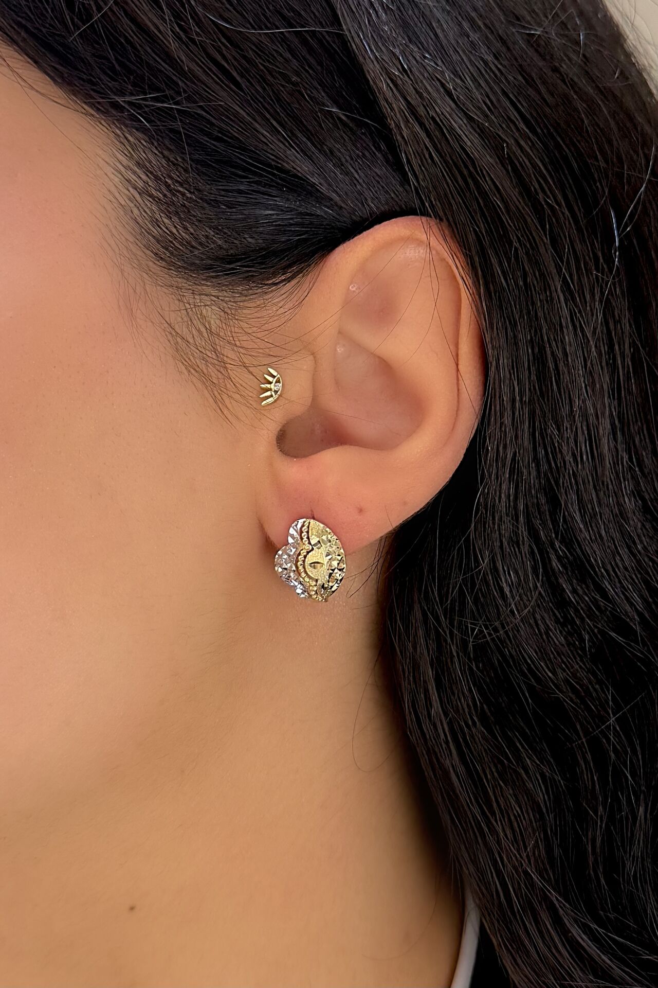 14 Ayar Altın Küpe