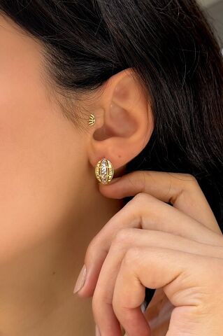 14 Ayar Altın Küpe