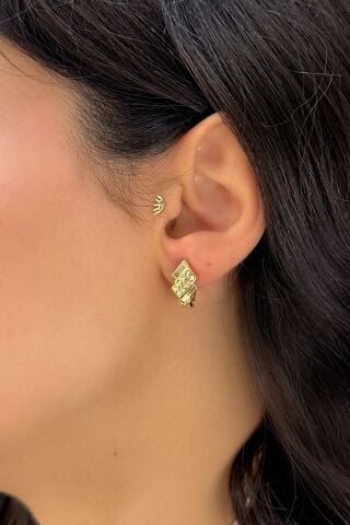 14 Ayar Altın Küpe