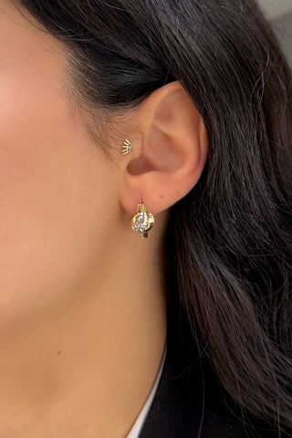 14 Ayar Altın Küpe